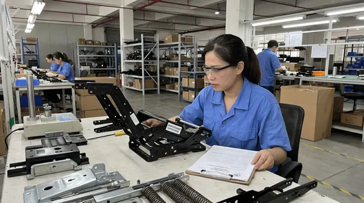 Middle East and Australia compliance for furniture mechanism imports