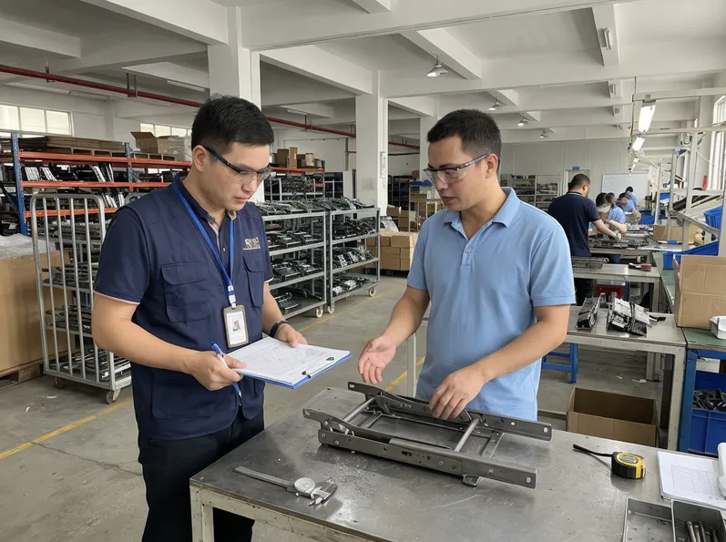 SGS third-party factory audit and supplier qualification process