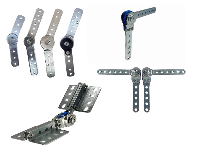 Adjustable chair mechanism assembly showing tilt tension knob, backrest lock, and gas lift interface