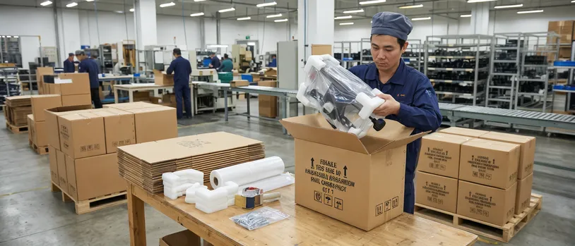 E-commerce direct-to-consumer furniture brand packaging for mail-order