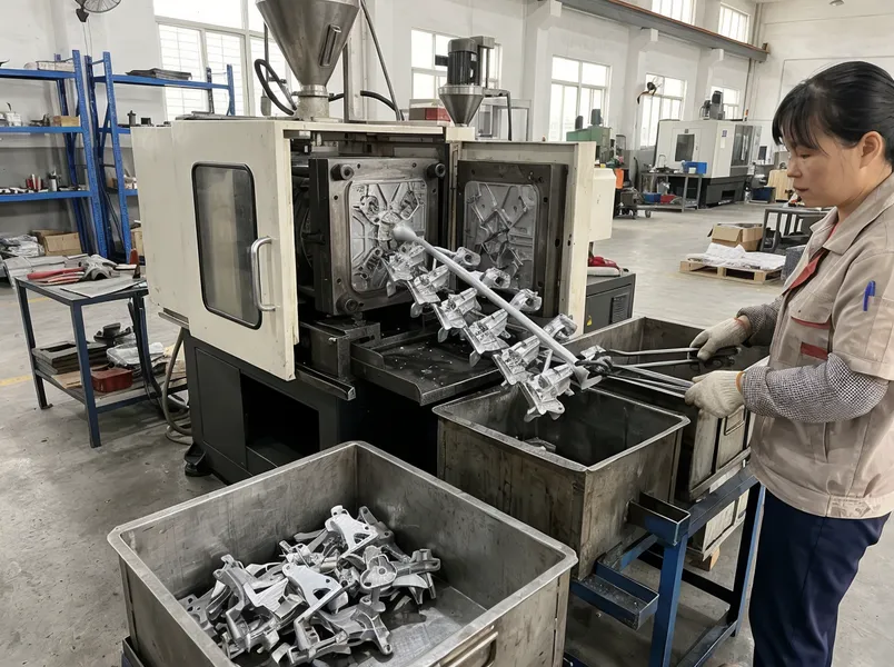 In-house zinc alloy die-casting of synchro cam components for ergonomic chair mechanisms