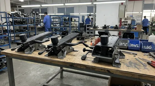 Synchro-tilt and forward-tilt mechanisms for ergonomic seating