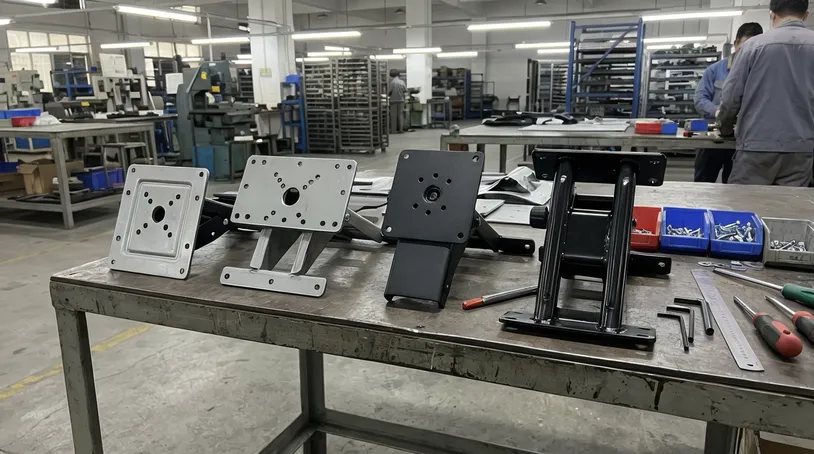 OEM customization options for knee tilt chair mechanism — mounting patterns, plate dimensions, surface finishes