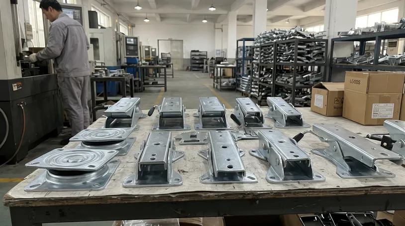 Metal chair mechanisms for outdoor restaurant terrace and hotel pool deck seating