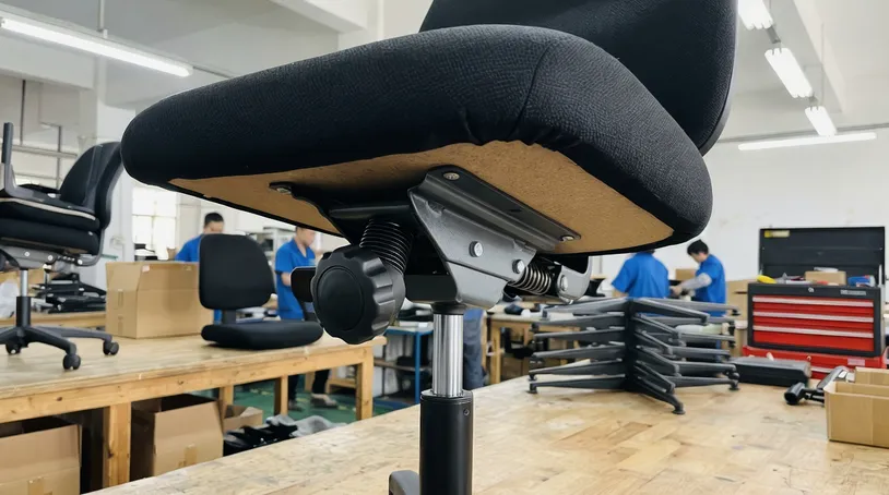 Push back mechanism in budget and mid-range task chairs for e-commerce