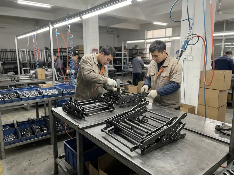 Push back chair mechanism factory — MVMHardware Guangdong