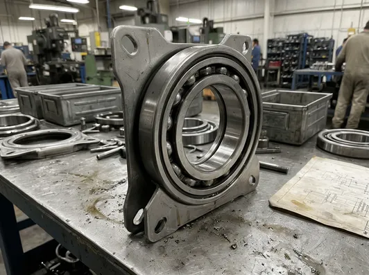 Rotating chair mechanism bearing assembly — lateral load rated for bar stool and counter-height applications