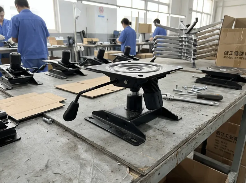 Simple chair mechanism — fixed and minimal-adjustment design for budget seating lines