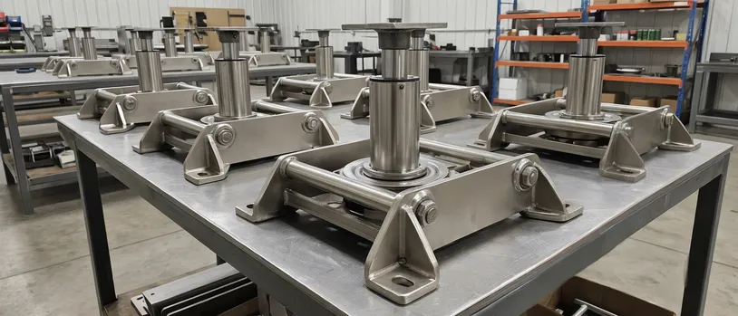 Healthcare institutional seating — medical examination chairs with heavy-duty swivel base mechanisms