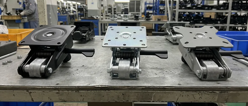 OEM synchro chair mechanism customization options including surface finishes and mounting patterns