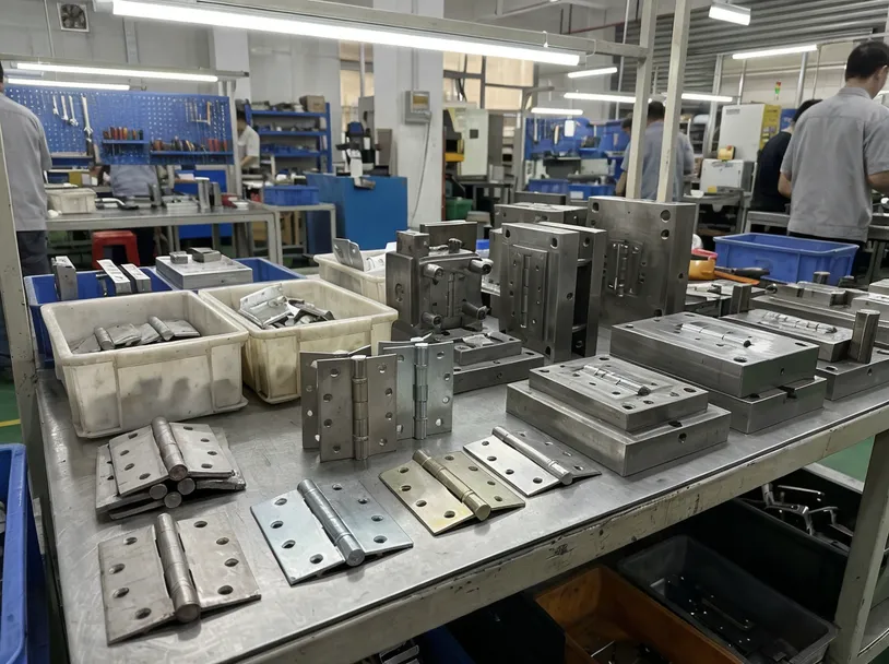 In-house tooling and sample rounds for OEM ODM hinge mechanism production at MVMHardware