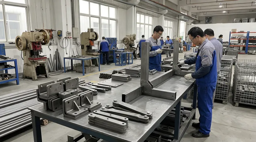 Contract and hospitality modular lounge seating hardware