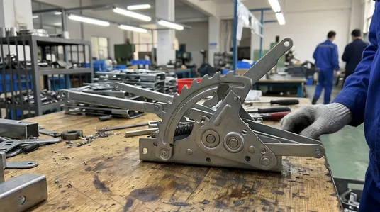 Multi-position recliner linkage ratchet locking mechanism