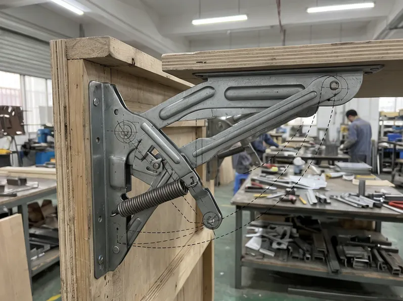 Motion arc geometry engineering for transformable furniture mechanism