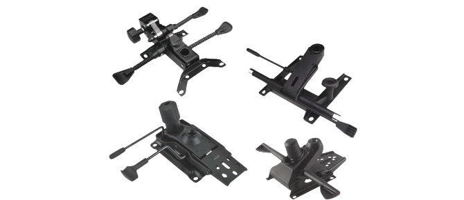 Chair mechanism product line — swivel, tilt, synchro, ergonomic
