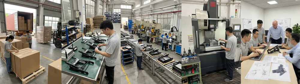 OEM ODM furniture mechanism collaboration process from inquiry to container shipment