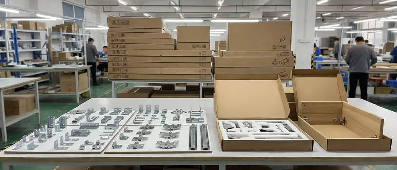 E-commerce and retail brand flat-pack KD furniture mechanism supply