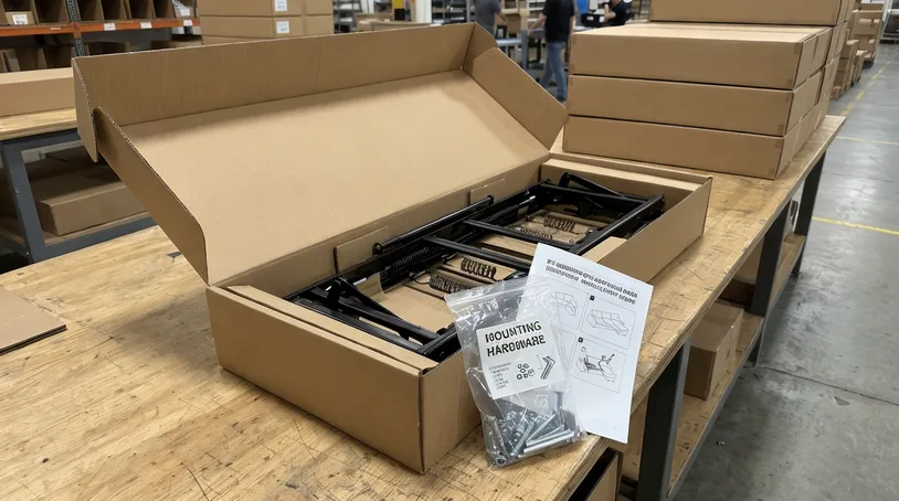 E-commerce DTC sectional sofa mechanism packaging