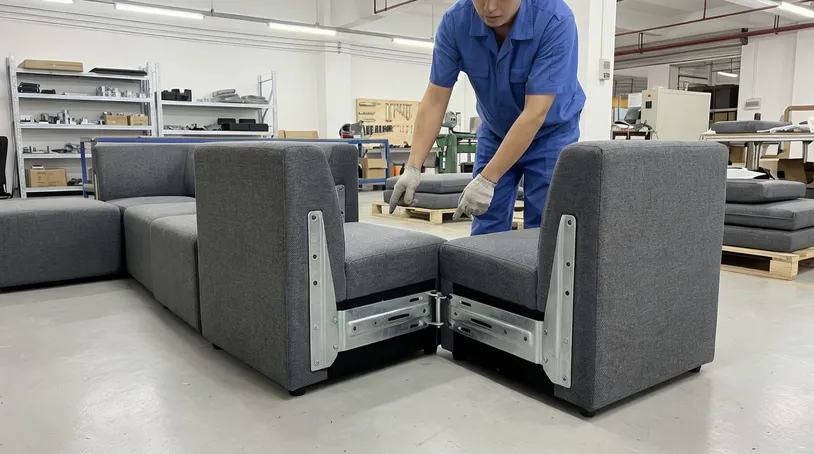 Hospitality and contract furnishing modular lounge seating