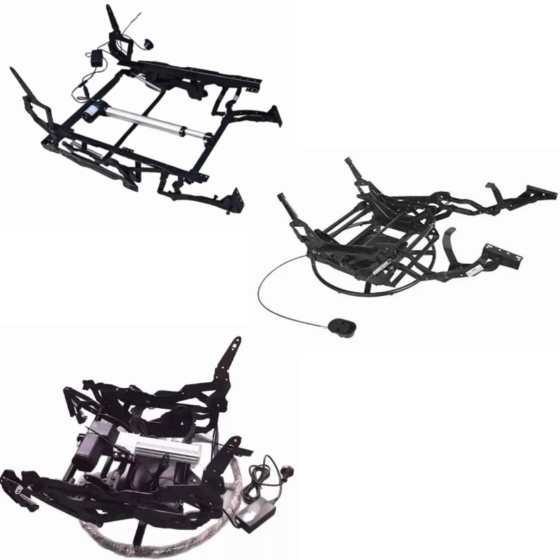 Recliner chair mechanism linkage assembly