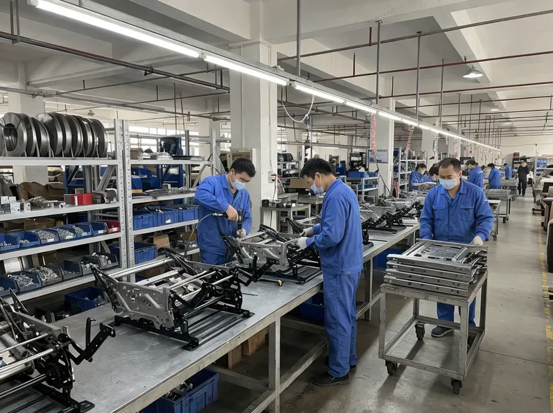 MVMHardware recliner and sofa mechanism production facility