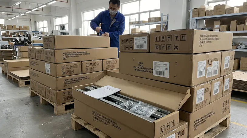 E-commerce DTC furniture brand FBA-ready sleeper sofa mechanism packaging