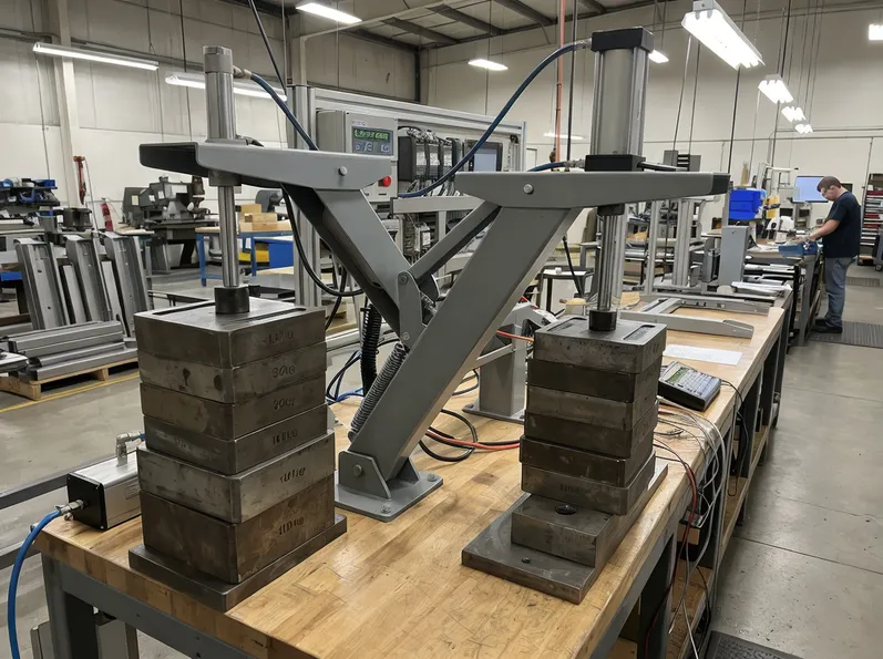 Desk mechanism load profile — commercial cycle-life hardware for work-surface applications