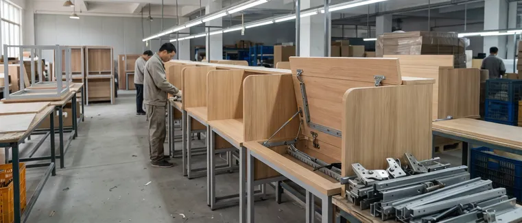 School computer lab and university study carrel desk mechanisms