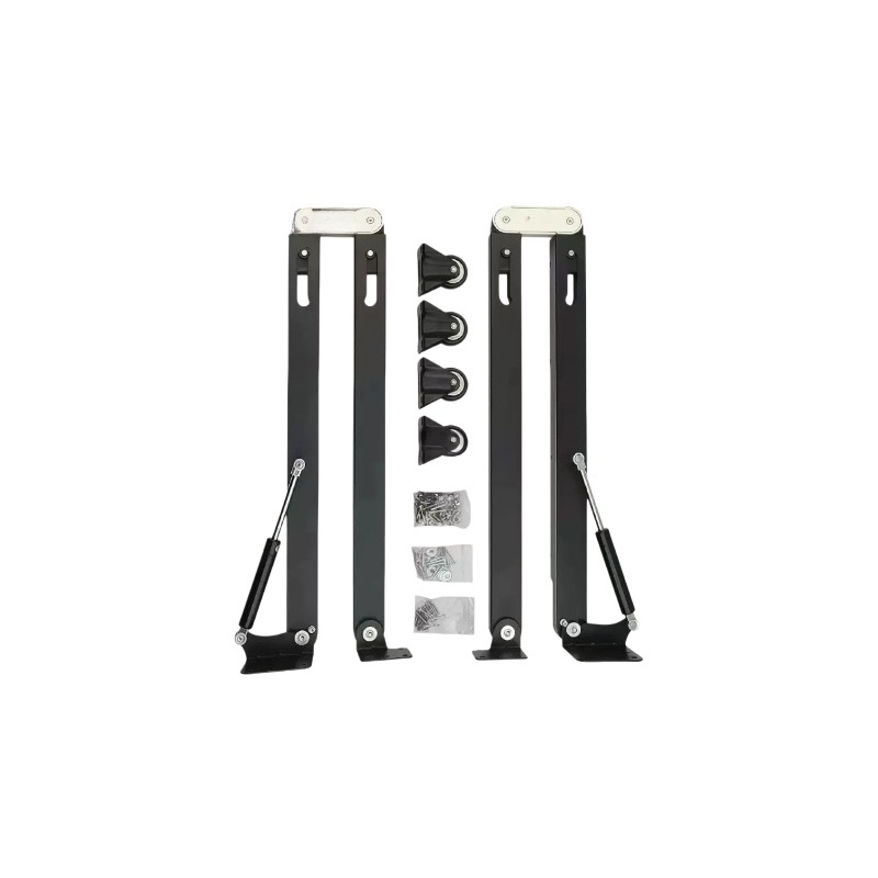 Lift-top hardware used in sideboard and buffet applications