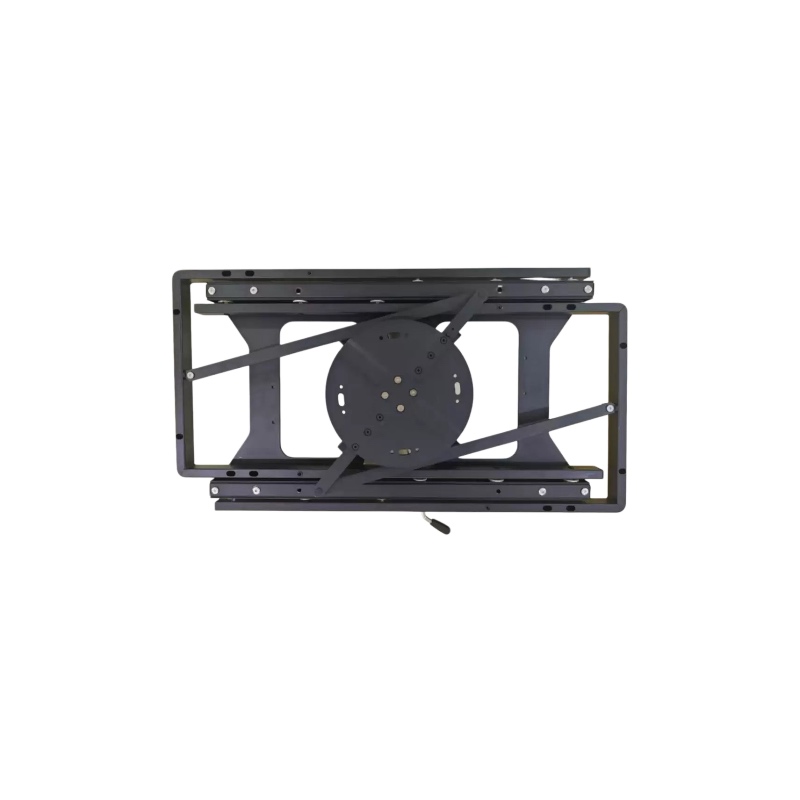 Rotating lazy susan mechanism for restaurant and hospitality food service